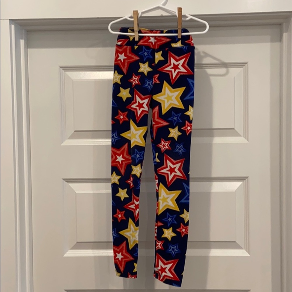 LuLaRoe kids leggings. Size L/XL